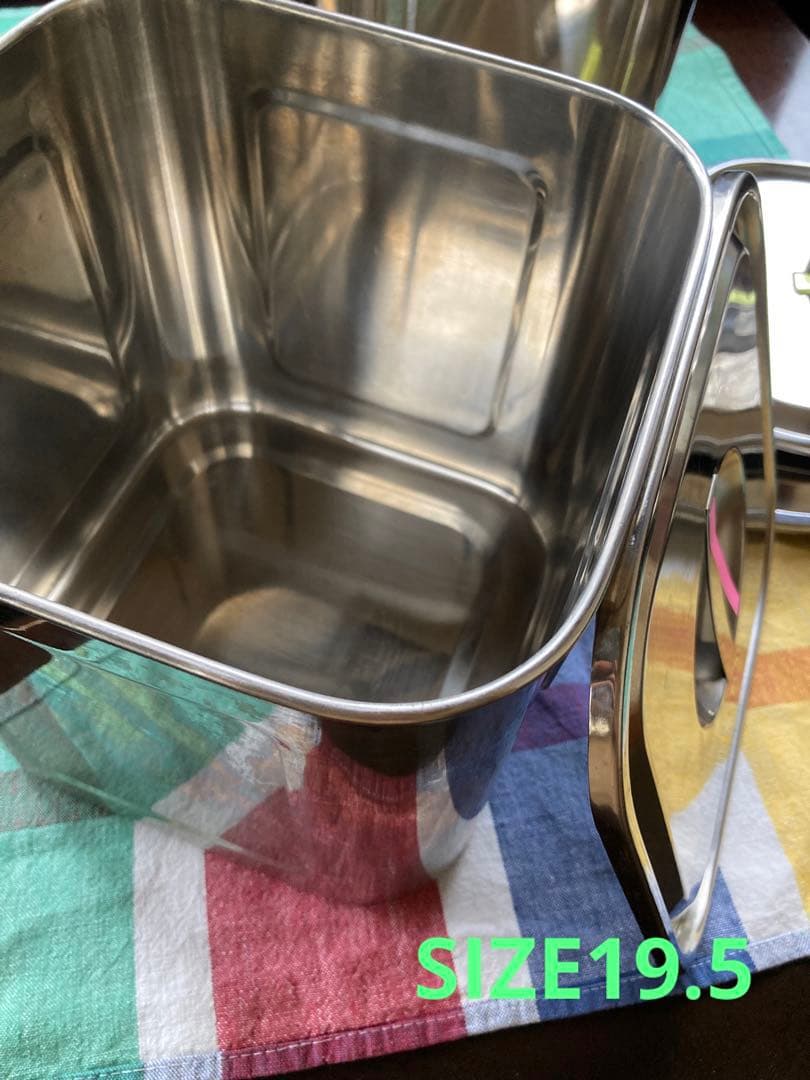 角　深型キッチンポット　8点セット蓋付き