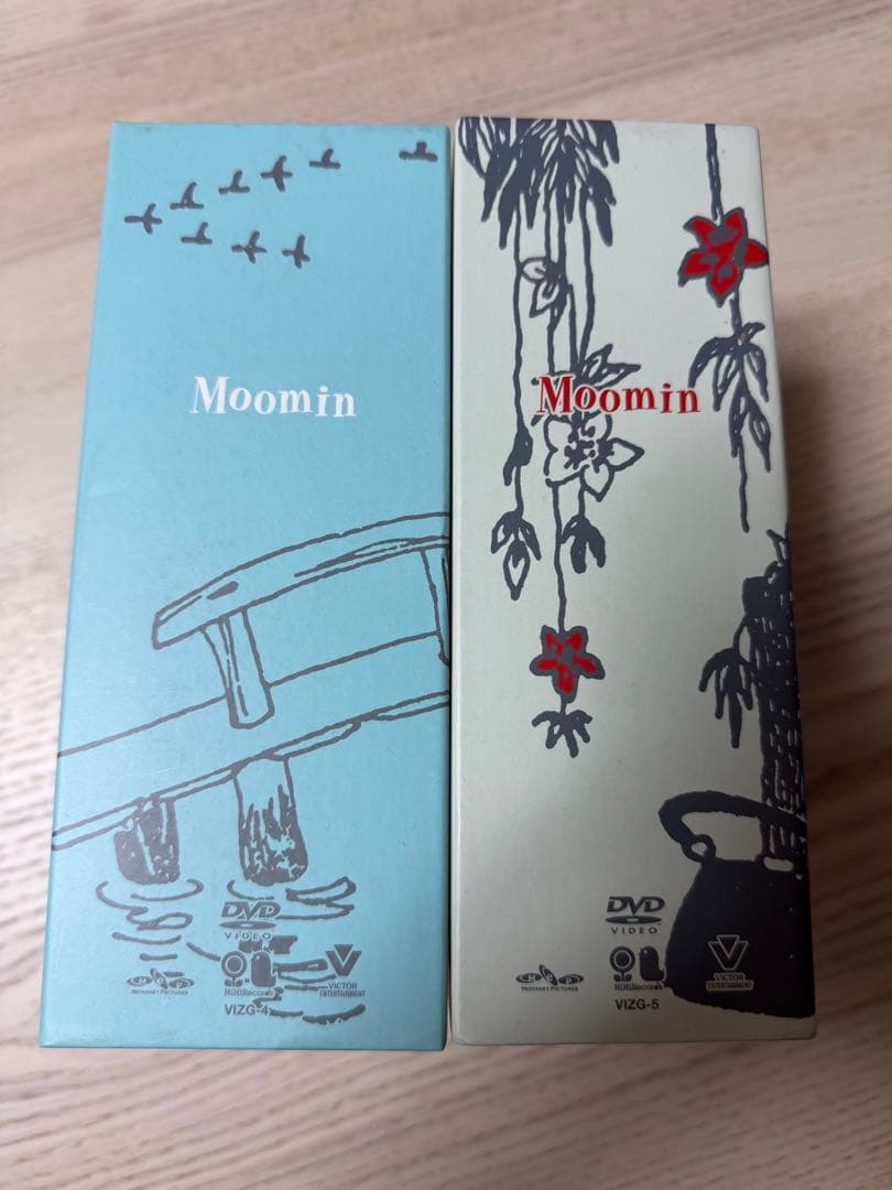 楽しいムーミン一家　DVD全話 初回限定 指人形付