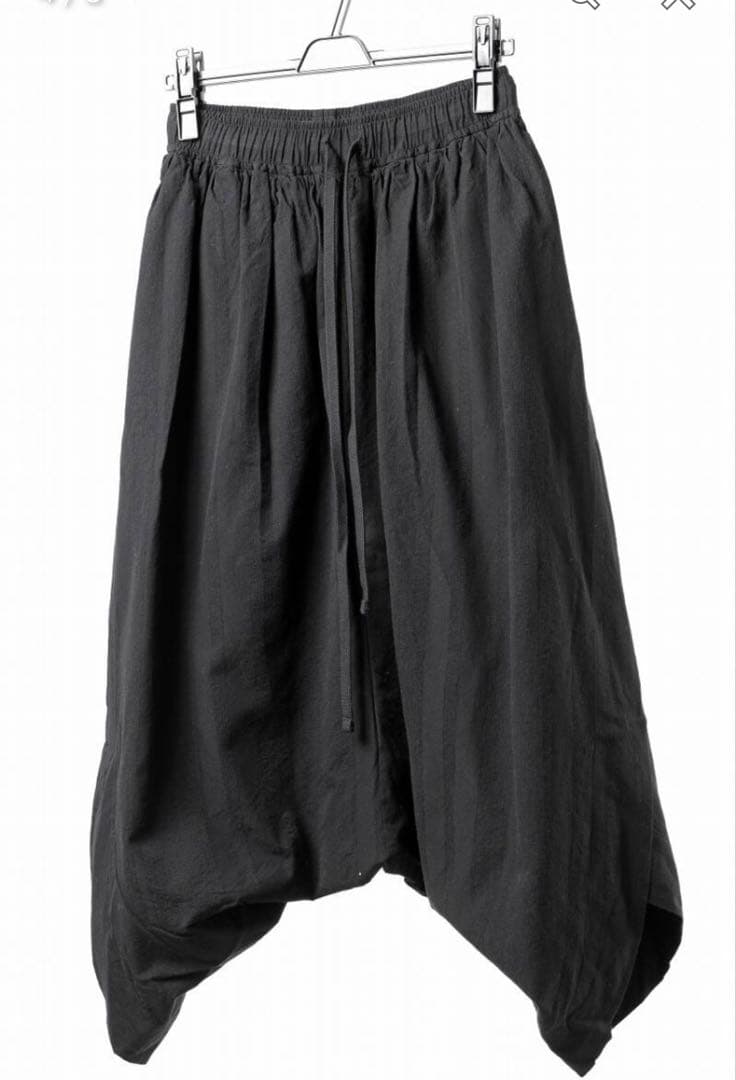 最終値下げ‼️美品‼️ユリウス21FWサルエルパンツ ドローストリング付き