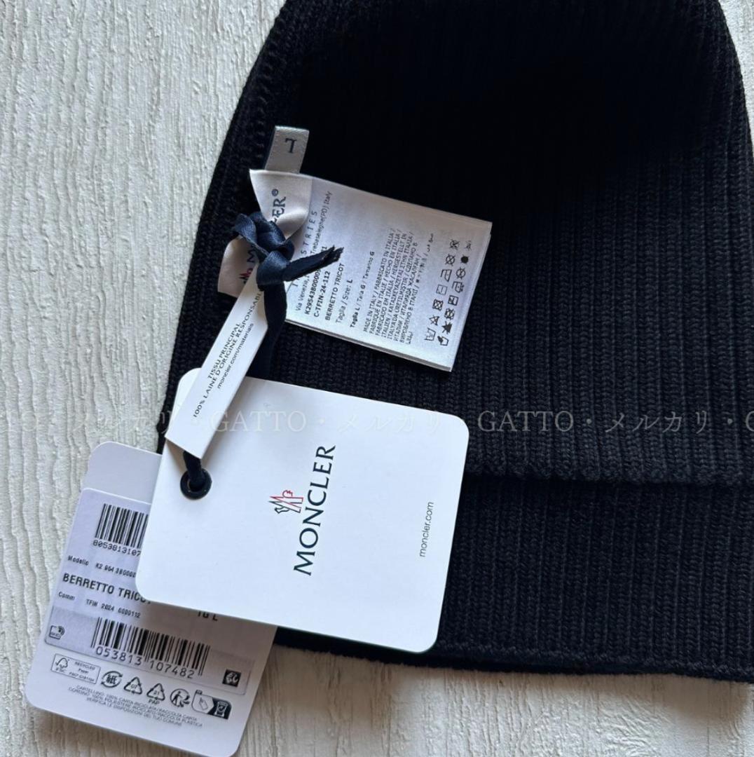新品　2025AW　 モンクレール 定番ニット帽子