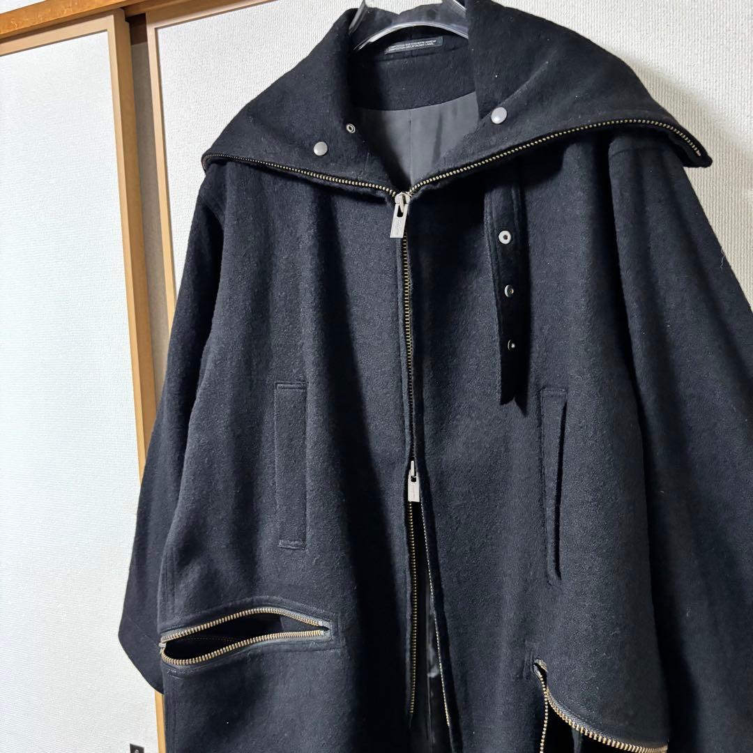 YOHJI YAMAMOTO デザインウールコート
