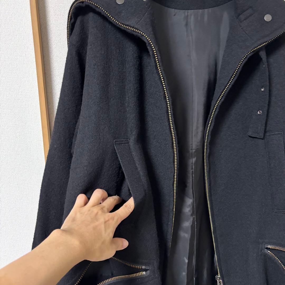 YOHJI YAMAMOTO デザインウールコート