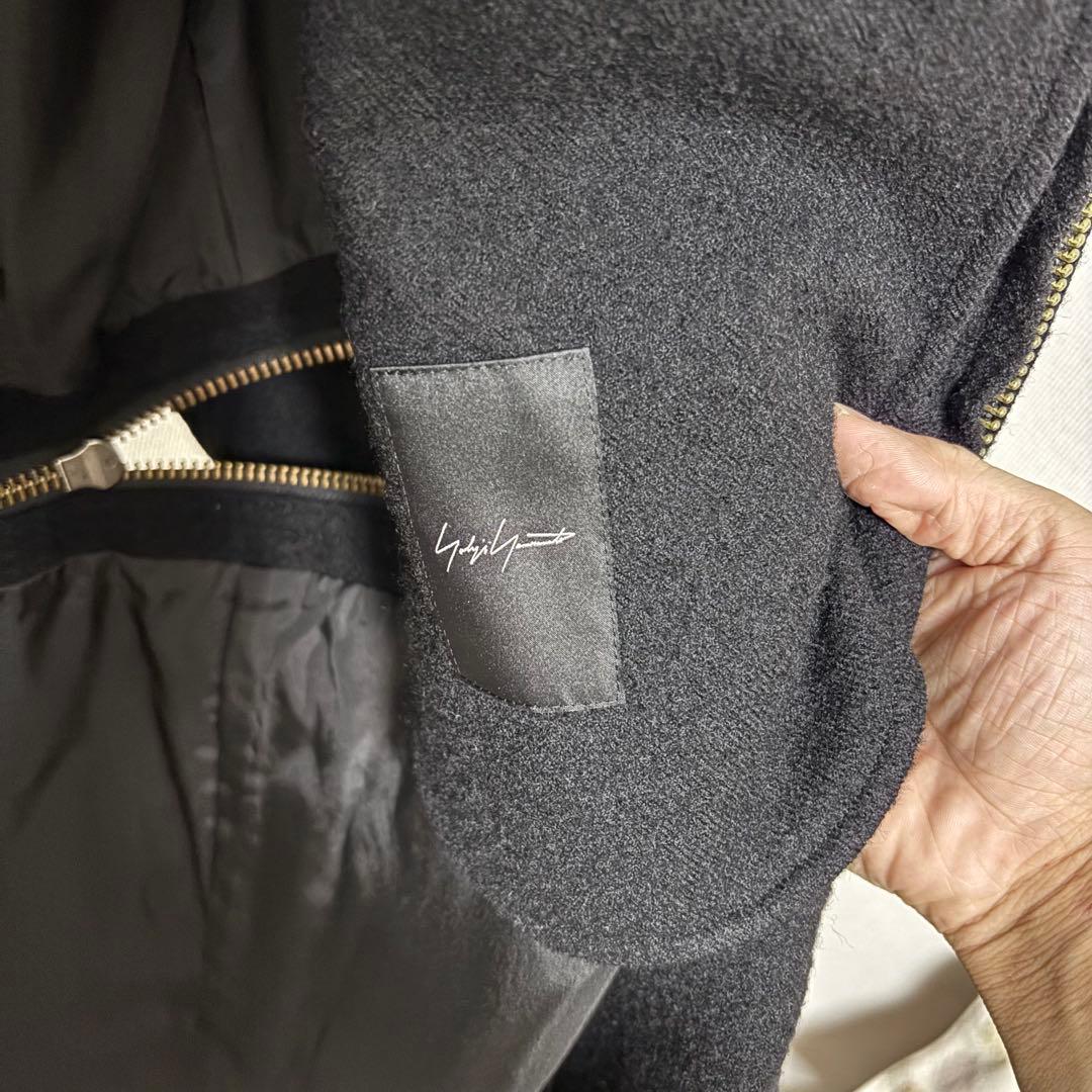 YOHJI YAMAMOTO デザインウールコート