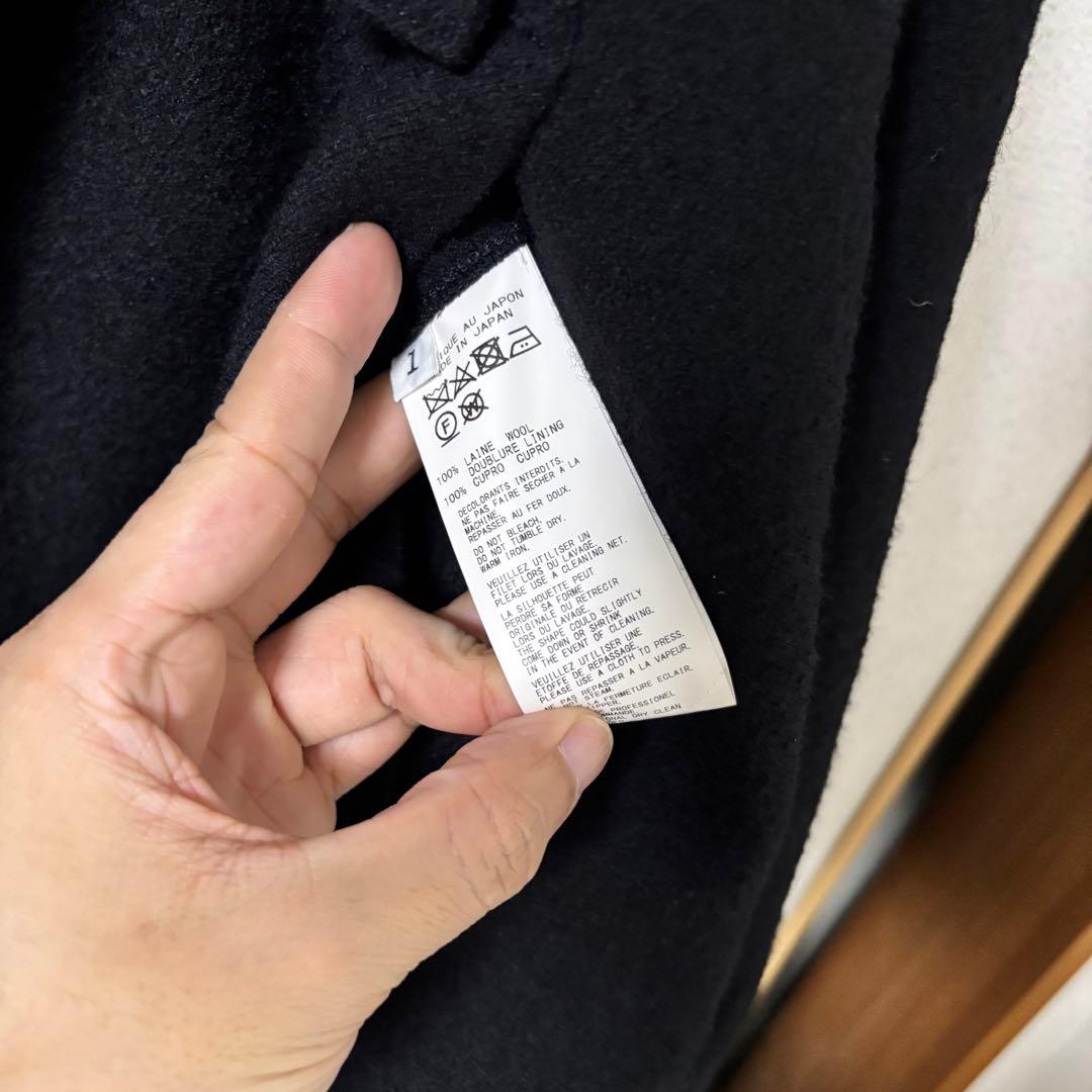 YOHJI YAMAMOTO デザインウールコート