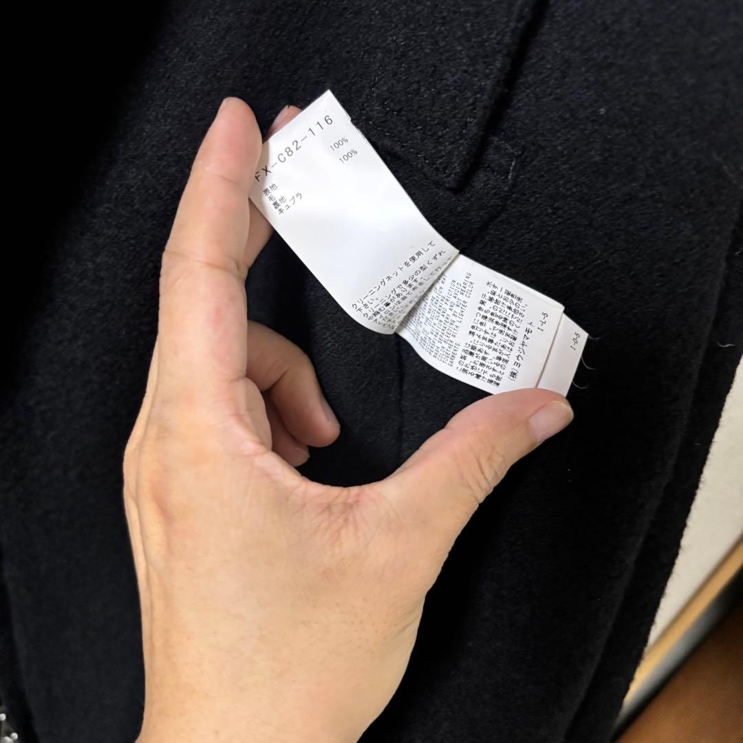 YOHJI YAMAMOTO デザインウールコート