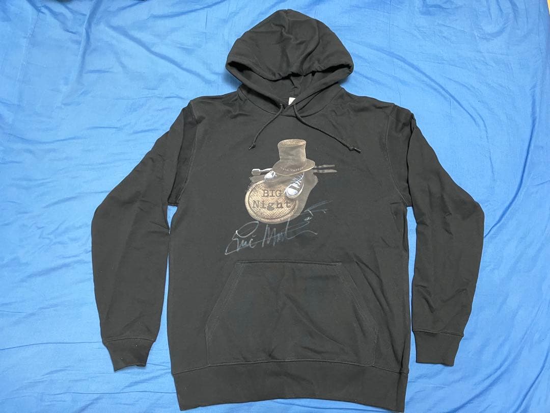 Eric Martin(エリック・マーティン)直筆サイン入りパーカー L 黒