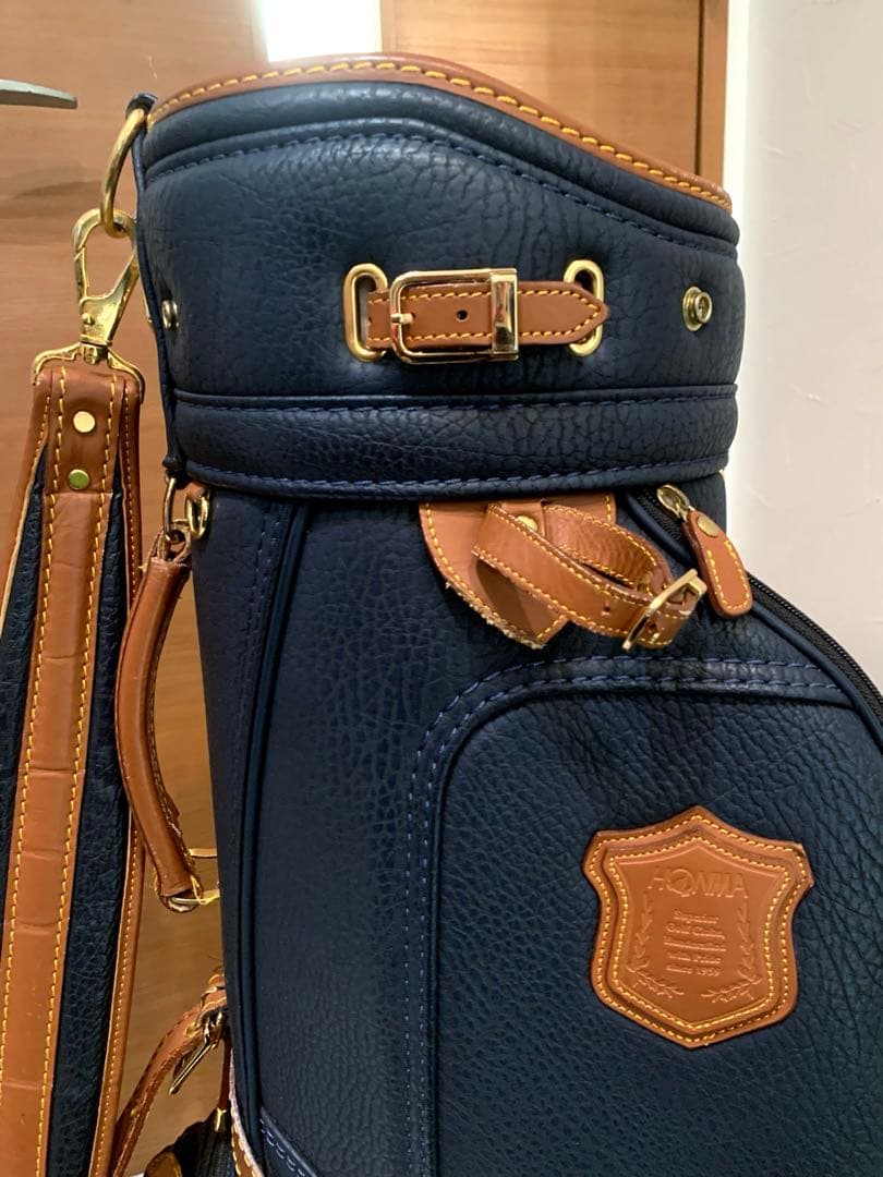 超希少　完売　高級　キャディバッグ　ホンマ　本間　本革　レザー　ラグジュアリー