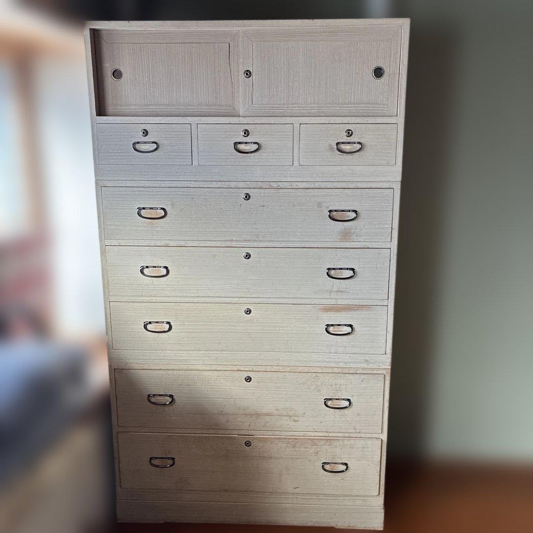 桐箪笥　タンス 引き出し収納　昭和レトロ　和