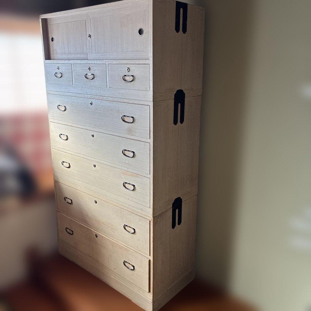 桐箪笥　タンス 引き出し収納　昭和レトロ　和