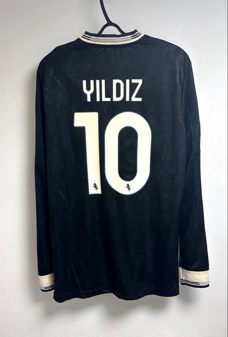 25-26 ユベントス ユルディズ アウェイ ユニフォーム 長袖　10番