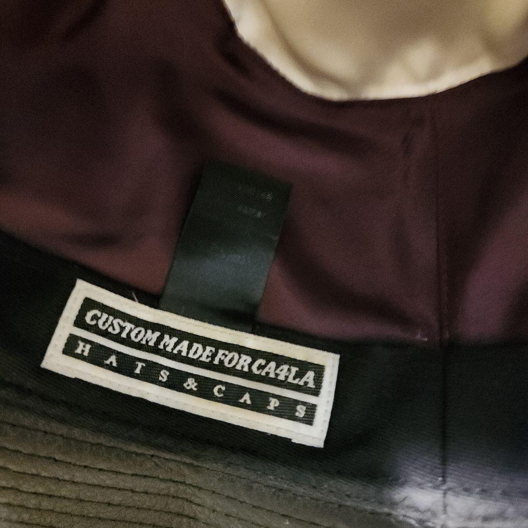 【極美品】CA4LA × KNOX 本革 レザーハット　サイズ調整可能
