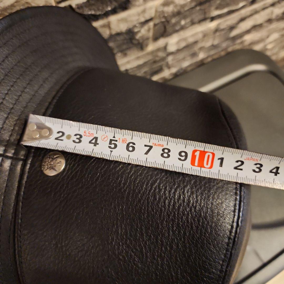 【極美品】CA4LA × KNOX 本革 レザーハット　サイズ調整可能