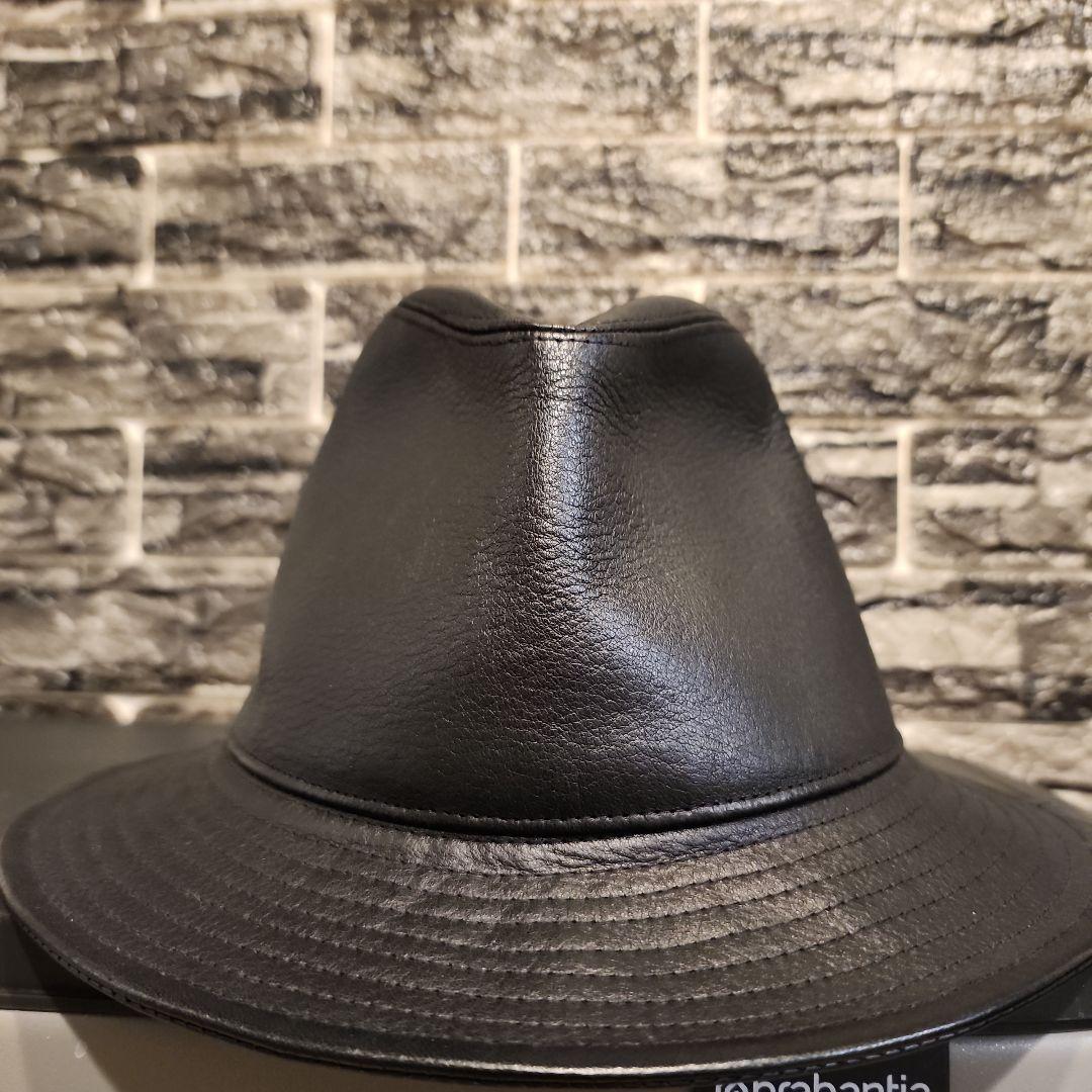 【極美品】CA4LA × KNOX 本革 レザーハット　サイズ調整可能