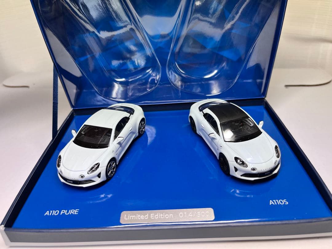 アルピーヌA110 PURE & A110S 限定ミニカーセット