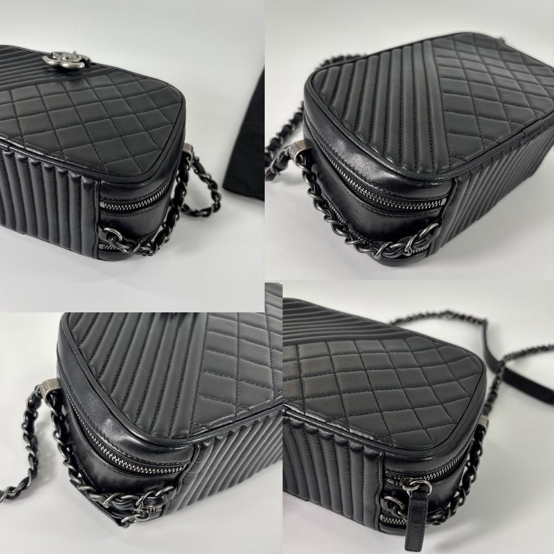 超極美品 定価54万 シャネル マトラッセ カメラバッグ ショルダーバッグ