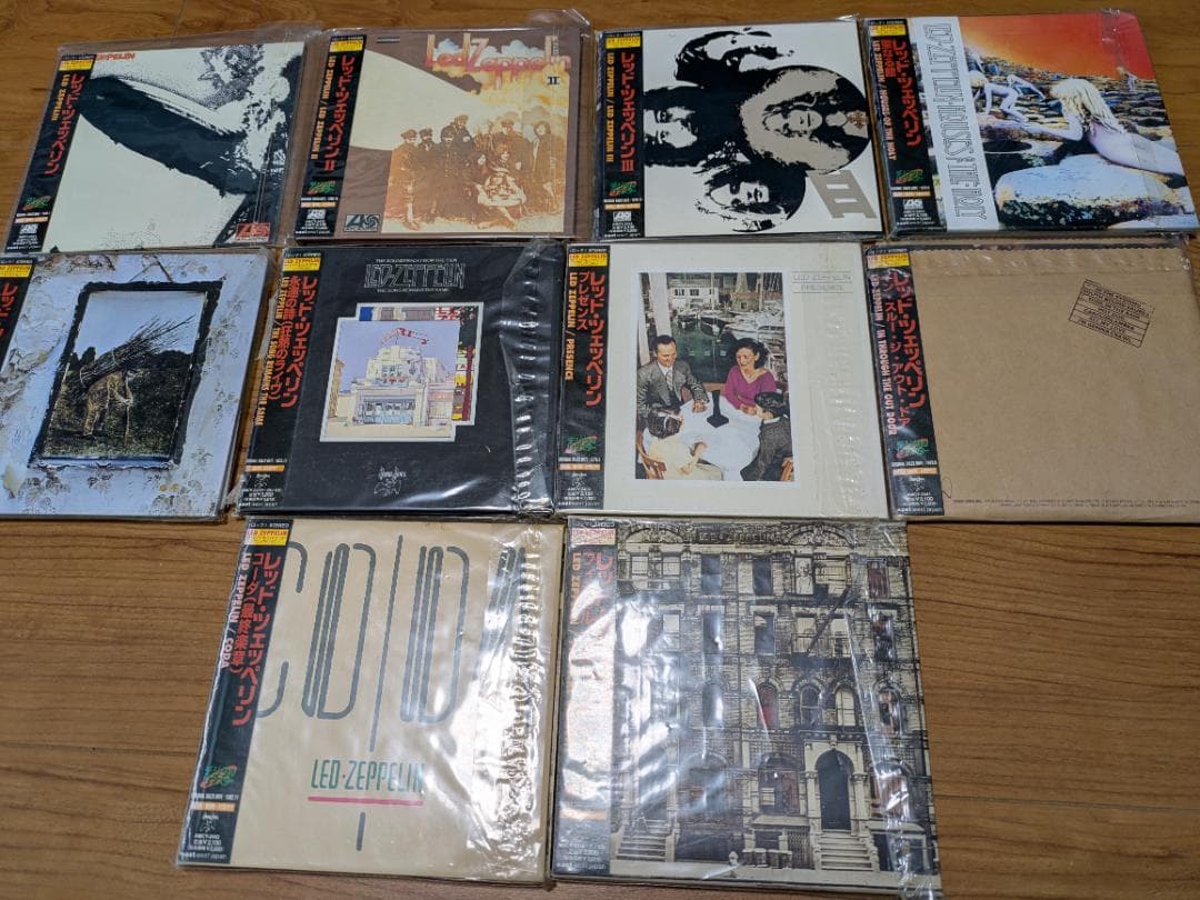 LED ZEPPELIN / 紙ジャケCD 10枚セット