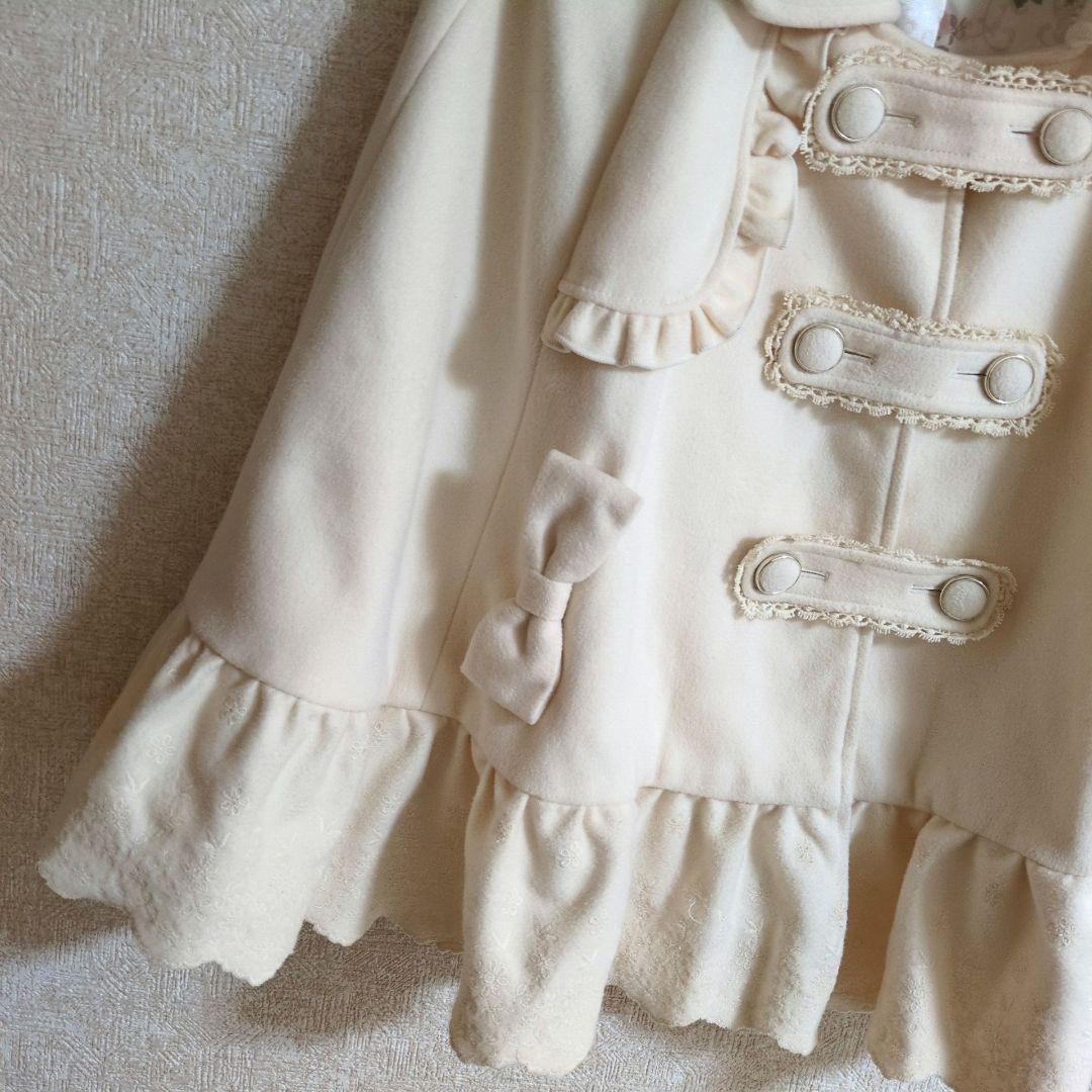 リズメロ Lizmelo リズリサ サンリオ マイメロ ポンチョコート 花柄 L