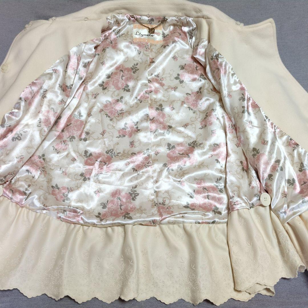 リズメロ Lizmelo リズリサ サンリオ マイメロ ポンチョコート 花柄 L