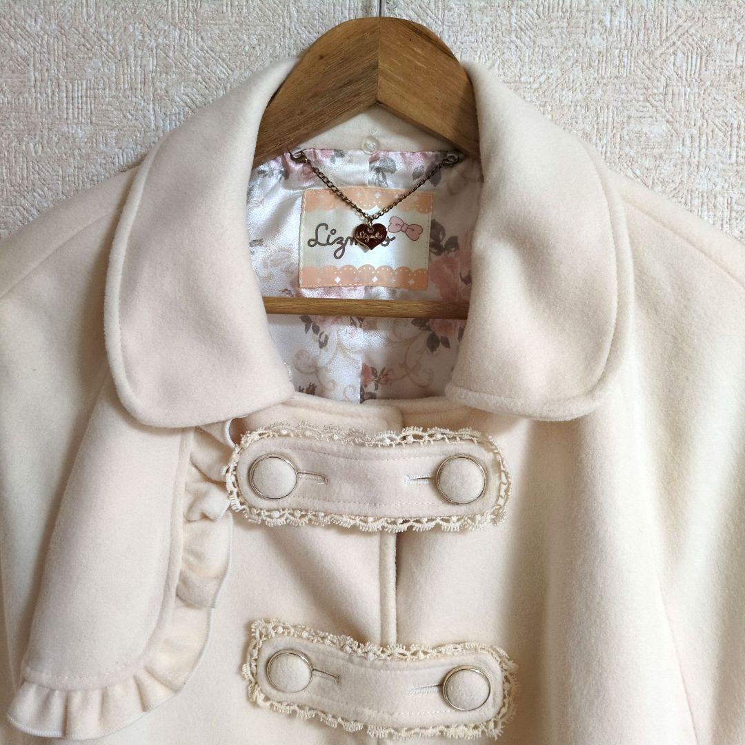 リズメロ Lizmelo リズリサ サンリオ マイメロ ポンチョコート 花柄 L