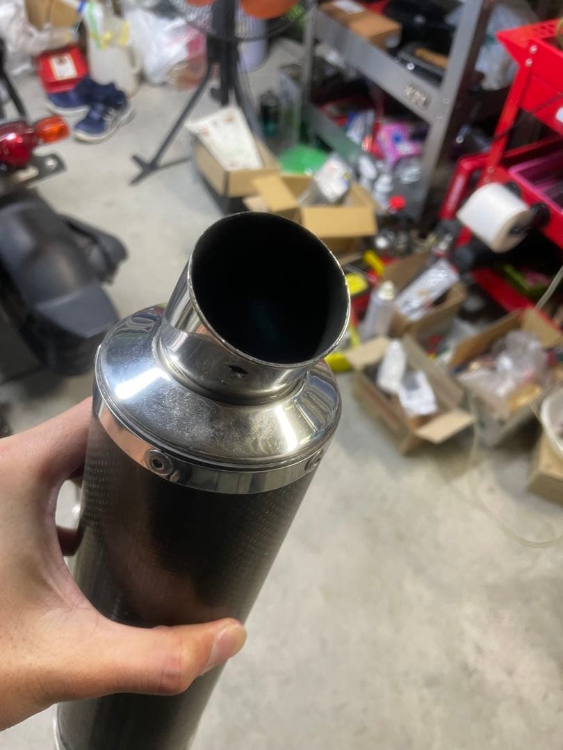 YOSHIMURA ヨシムラ　サイクロンカーボンマフラー TYPE-4 モンキー