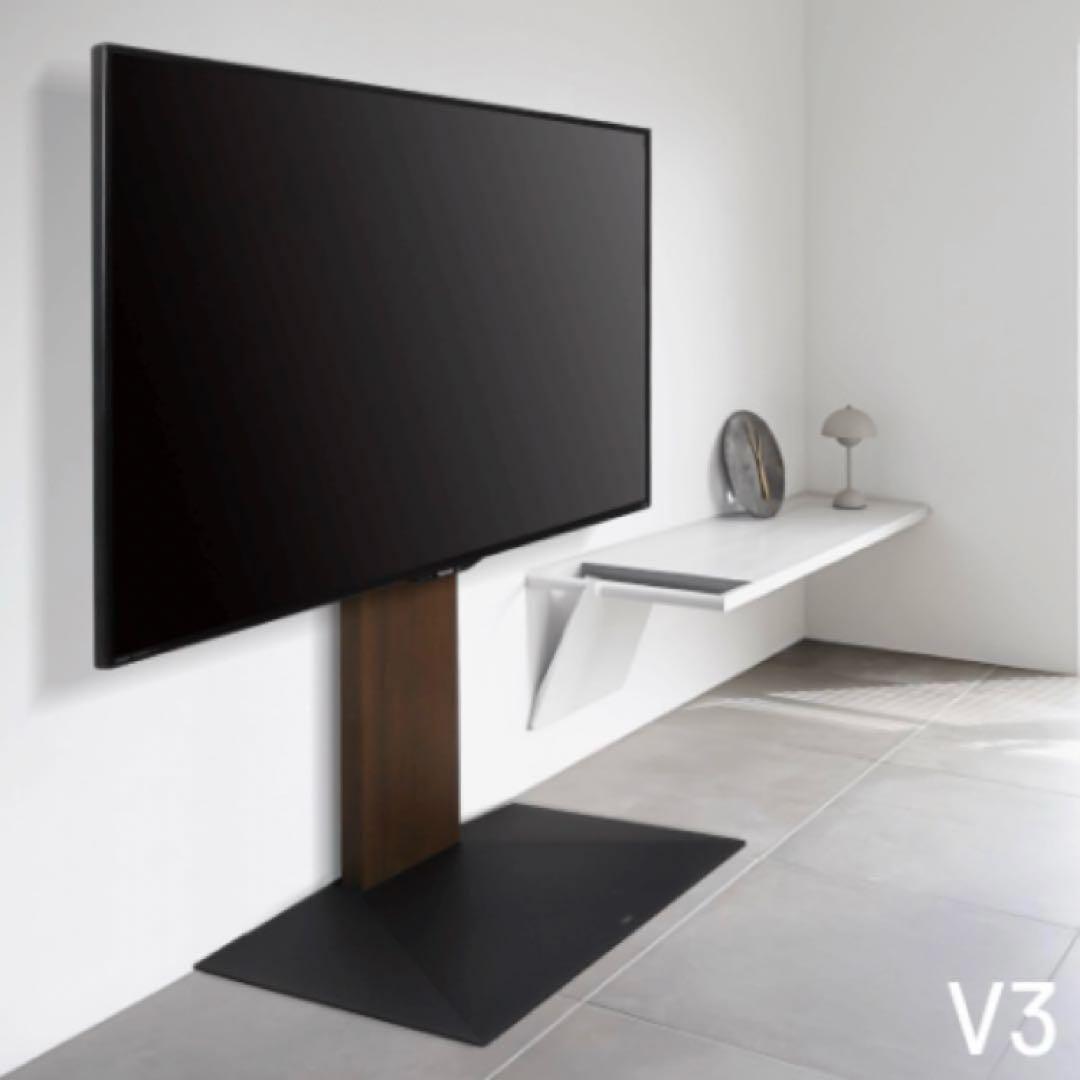 EQUALS 壁寄せテレビスタンド WALL V3 ハイタイプ 32〜80V対応