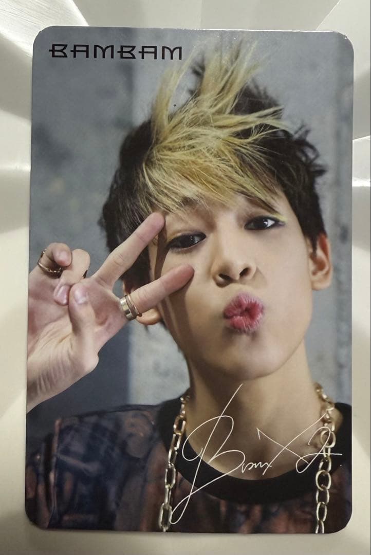 BUYEE公式 got7 全員サイン1st ミニアルバム『トレカ1枚』