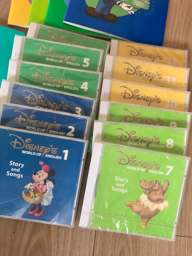 DWE★メインプログラム・ストレートプレイDVD・アクティビティボックス・宝箱