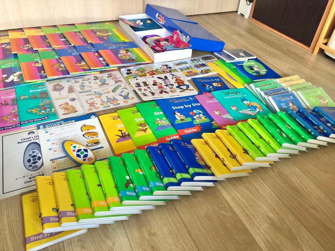 DWE★メインプログラム・ストレートプレイDVD・アクティビティボックス・宝箱