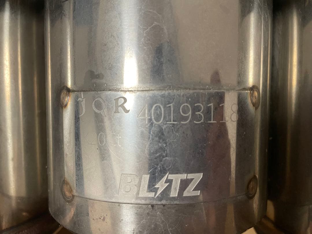 【引取り1万円値引き】FK8シビックBlitzマフラー