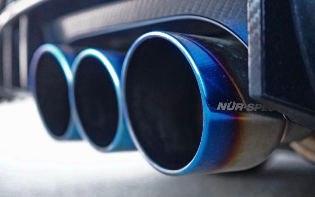 【引取り1万円値引き】FK8シビックBlitzマフラー