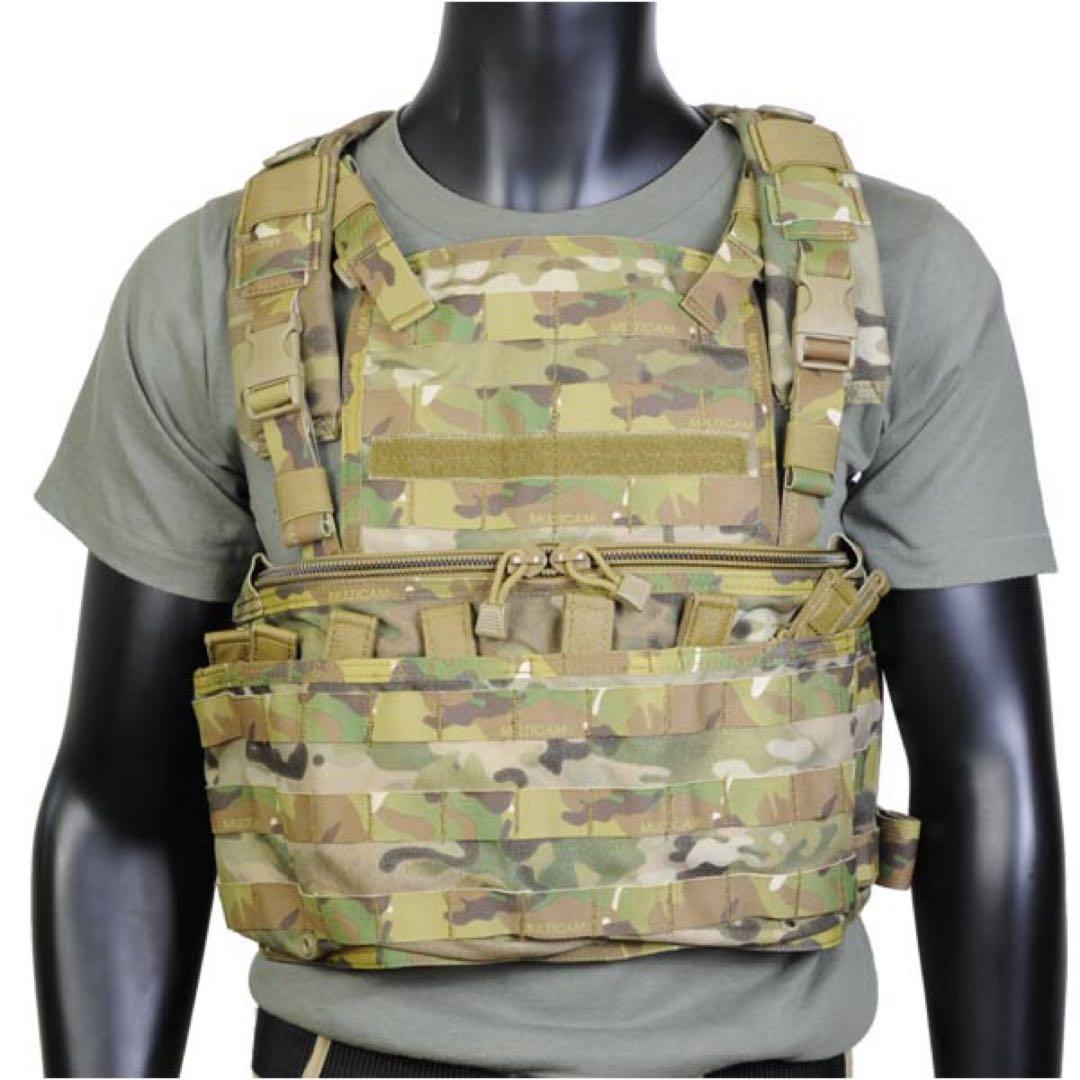 ブラックホーク　チェストリグ　マルチカム　実物　特殊部隊　サバゲー