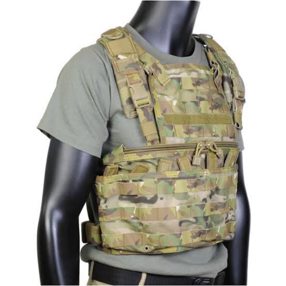 ブラックホーク　チェストリグ　マルチカム　実物　特殊部隊　サバゲー