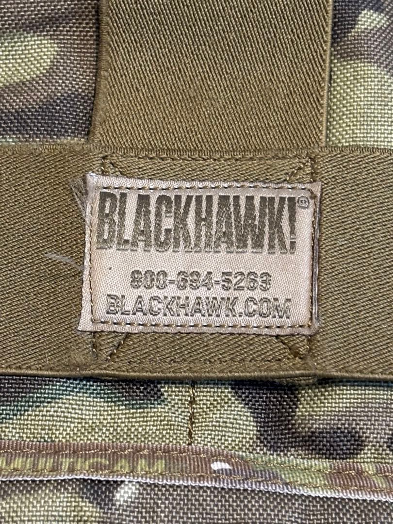 ブラックホーク　チェストリグ　マルチカム　実物　特殊部隊　サバゲー