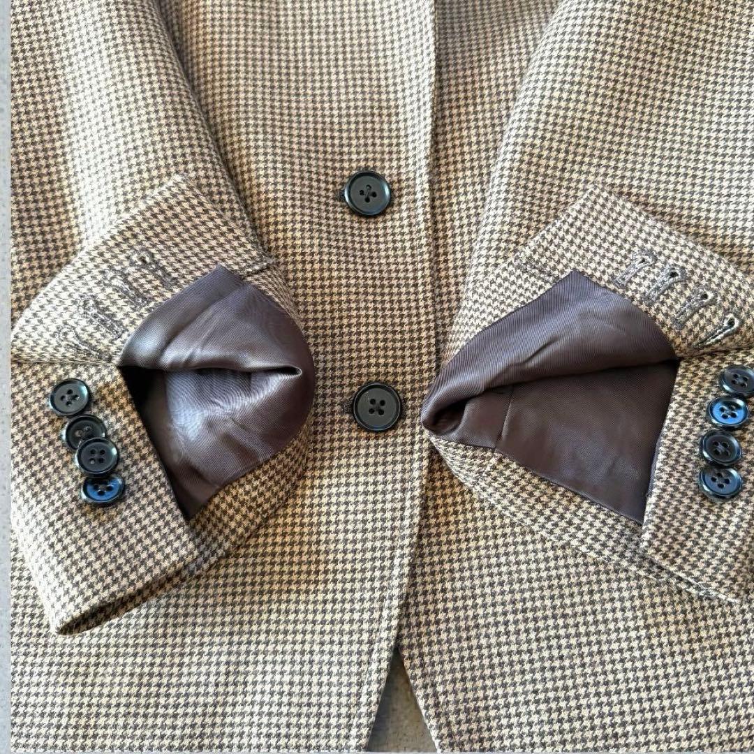 Deuxieme Classe ウールテーラードジャケット ガンクラブチェック