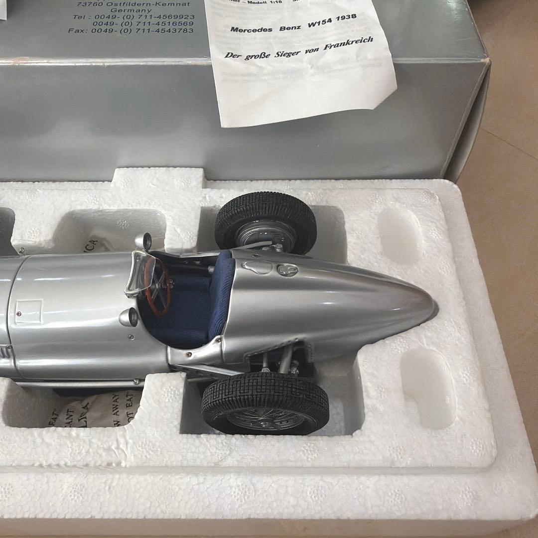 Mercedes Benz W154 1938 ミニカー 1:18