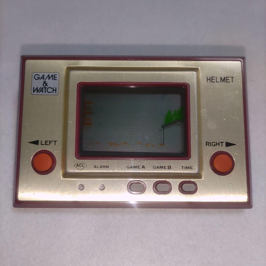 ゲーム＆ウォッチ ゴールド　ヘルメット