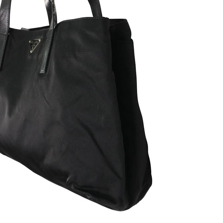 PRADA プラダ トートバッグ 三角ロゴ 黒　ポコノ　テスートナイロン　人気