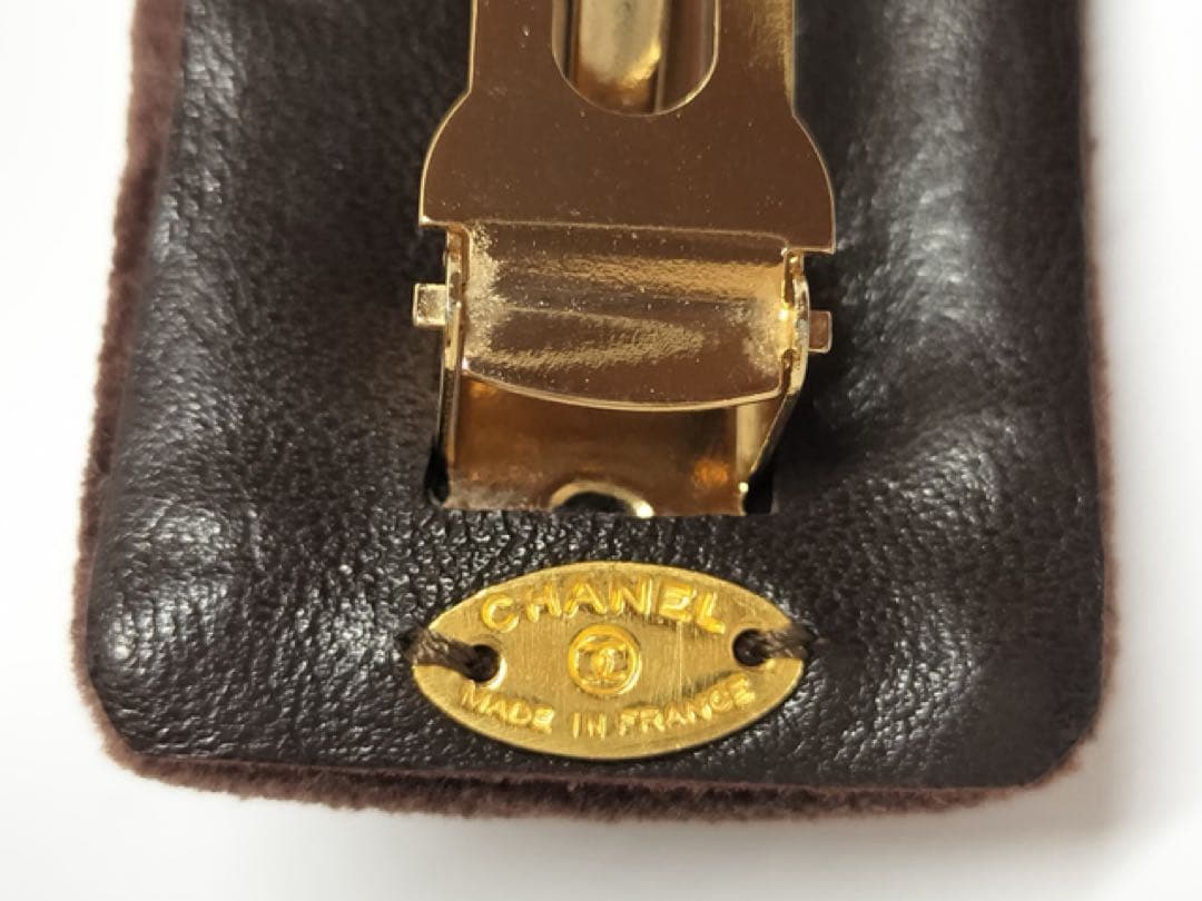 【正規品】CHANEL シャネル バレッタ ココマーク ロゴ