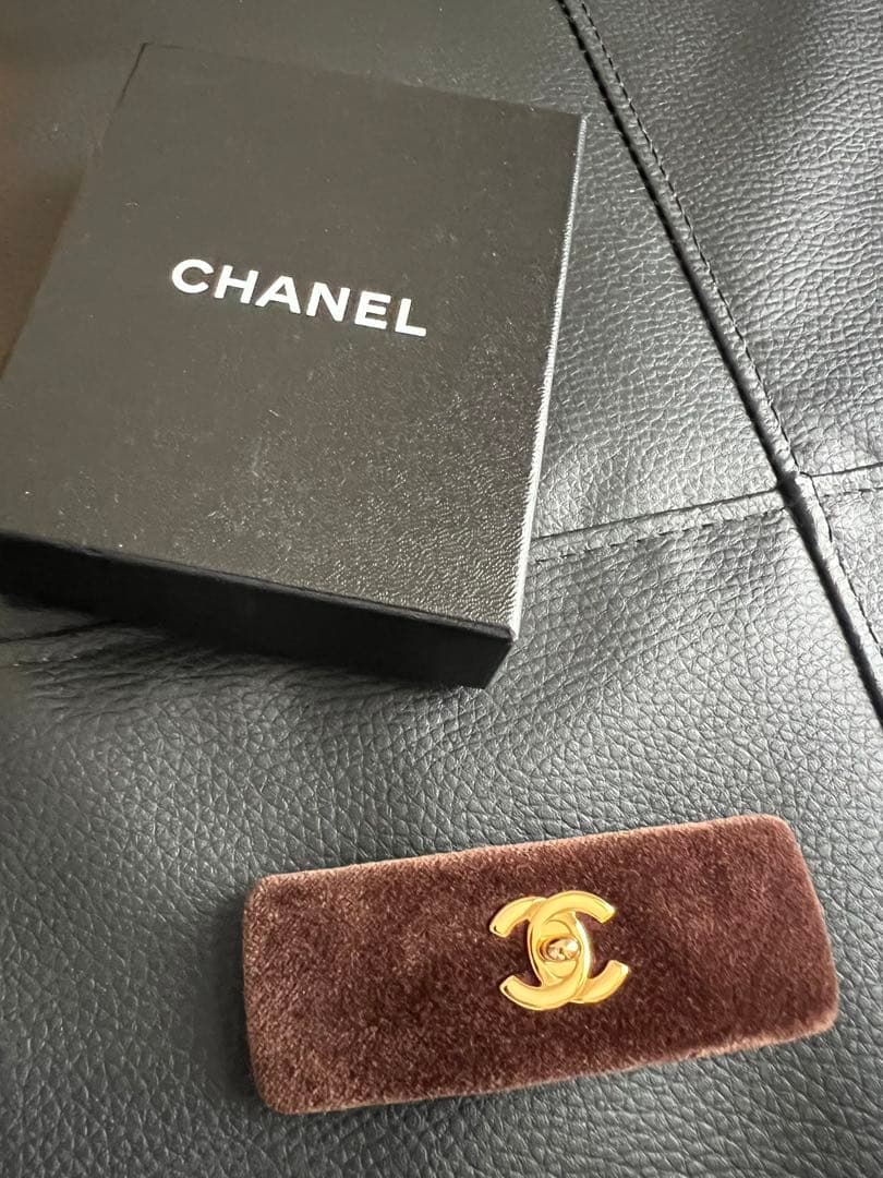 【正規品】CHANEL シャネル バレッタ ココマーク ロゴ