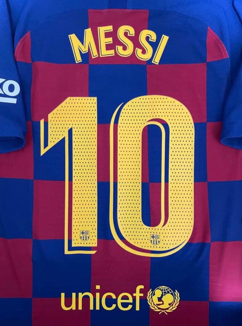 バルセロナ　メッシ　ユニフォーム　19/20ホーム　オーセンティック