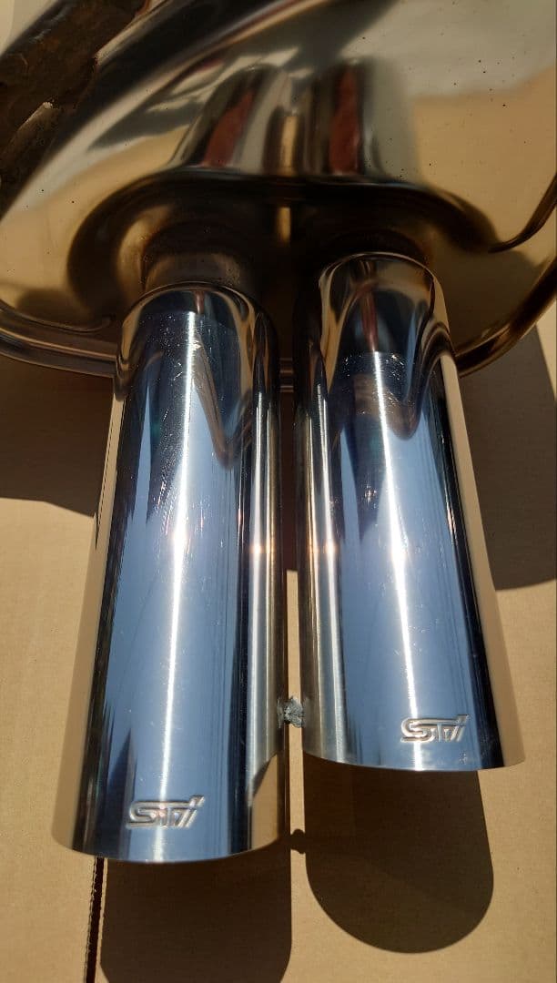 【ネイル】レガシィ BP STI スポーツマフラー