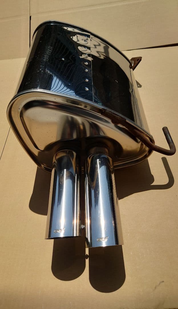 【ネイル】レガシィ BP STI スポーツマフラー