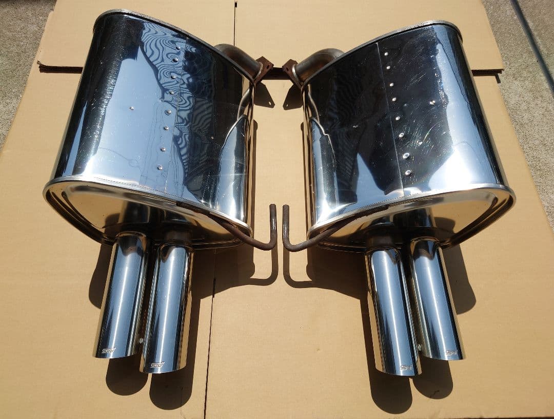 【ネイル】レガシィ BP STI スポーツマフラー