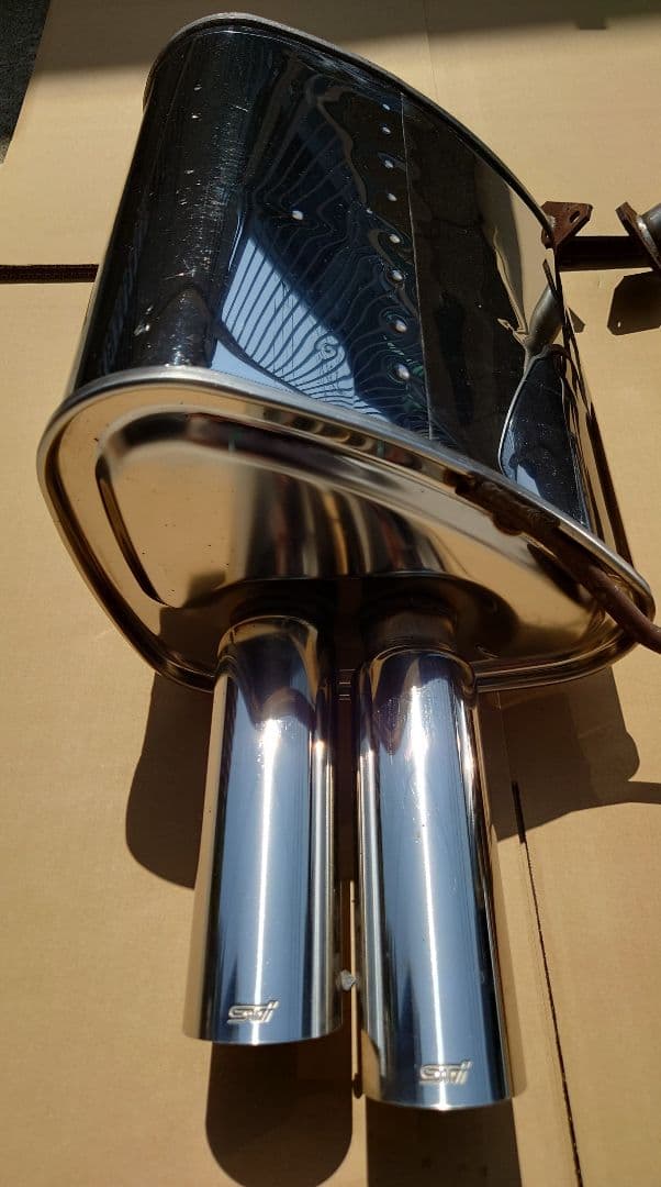 【ネイル】レガシィ BP STI スポーツマフラー