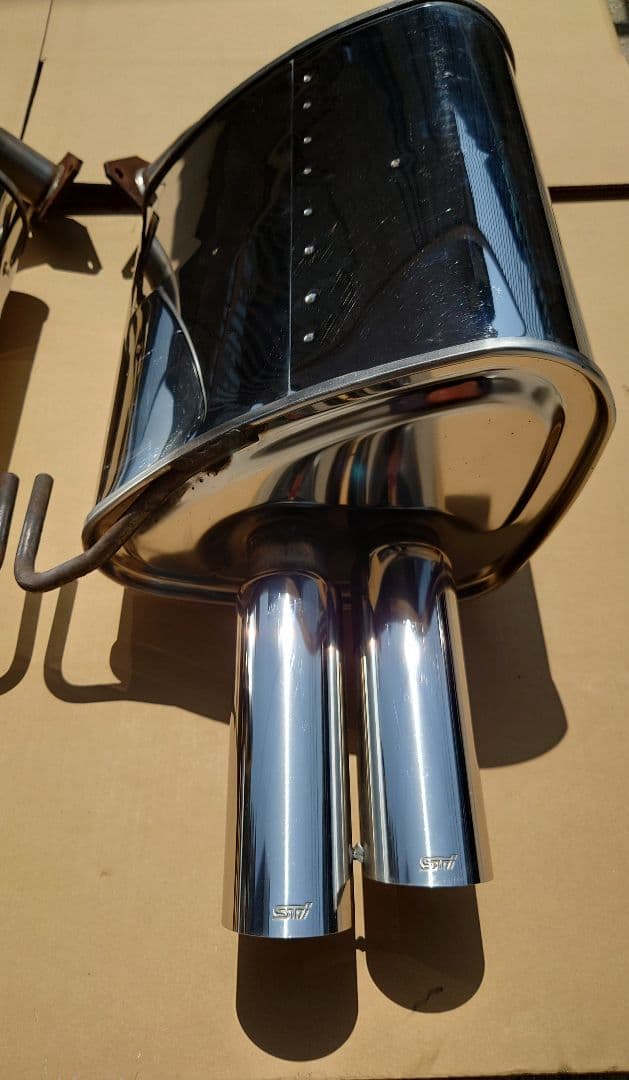 【ネイル】レガシィ BP STI スポーツマフラー