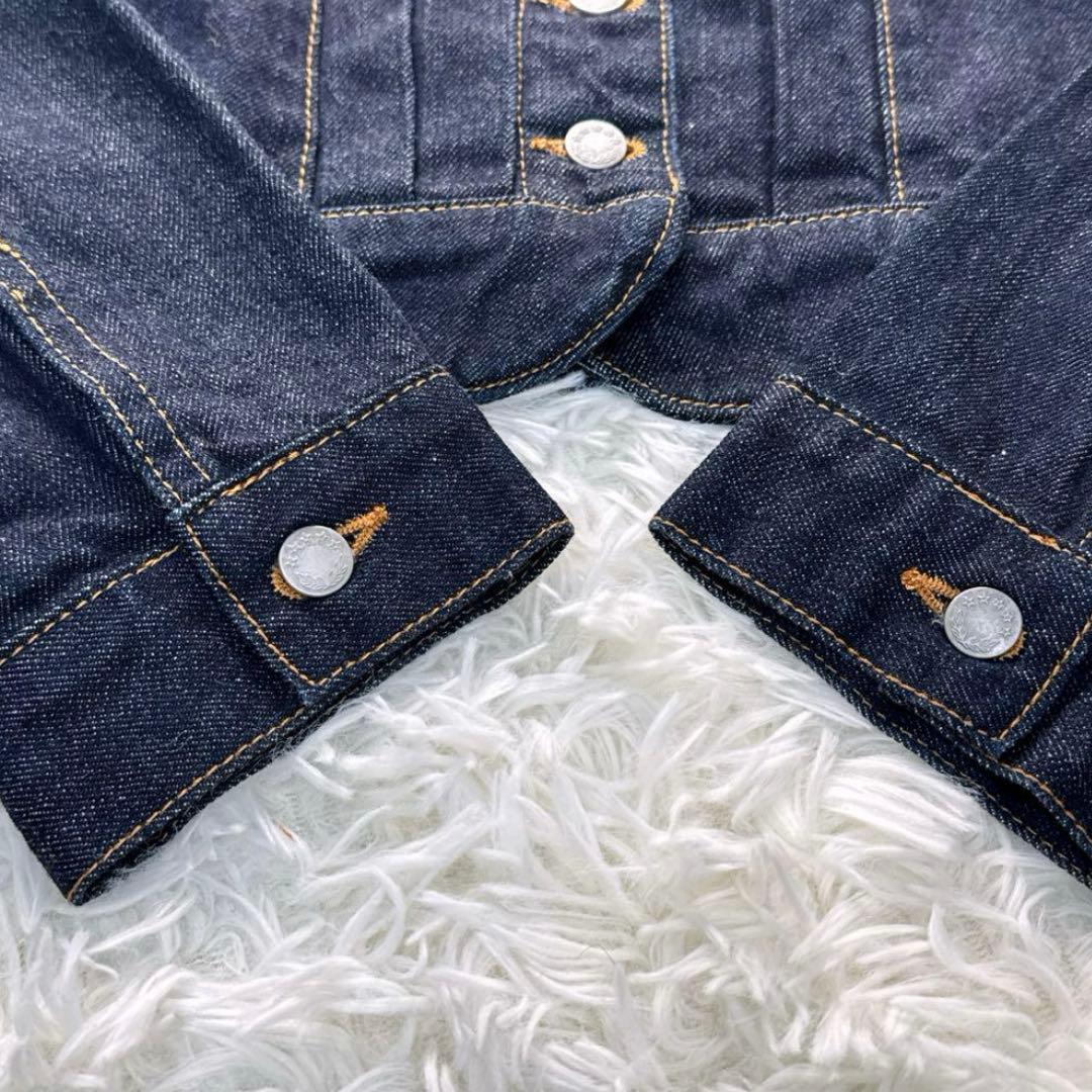 美品✨️si-si-si comfort スタンドカラー デニムジャケット M