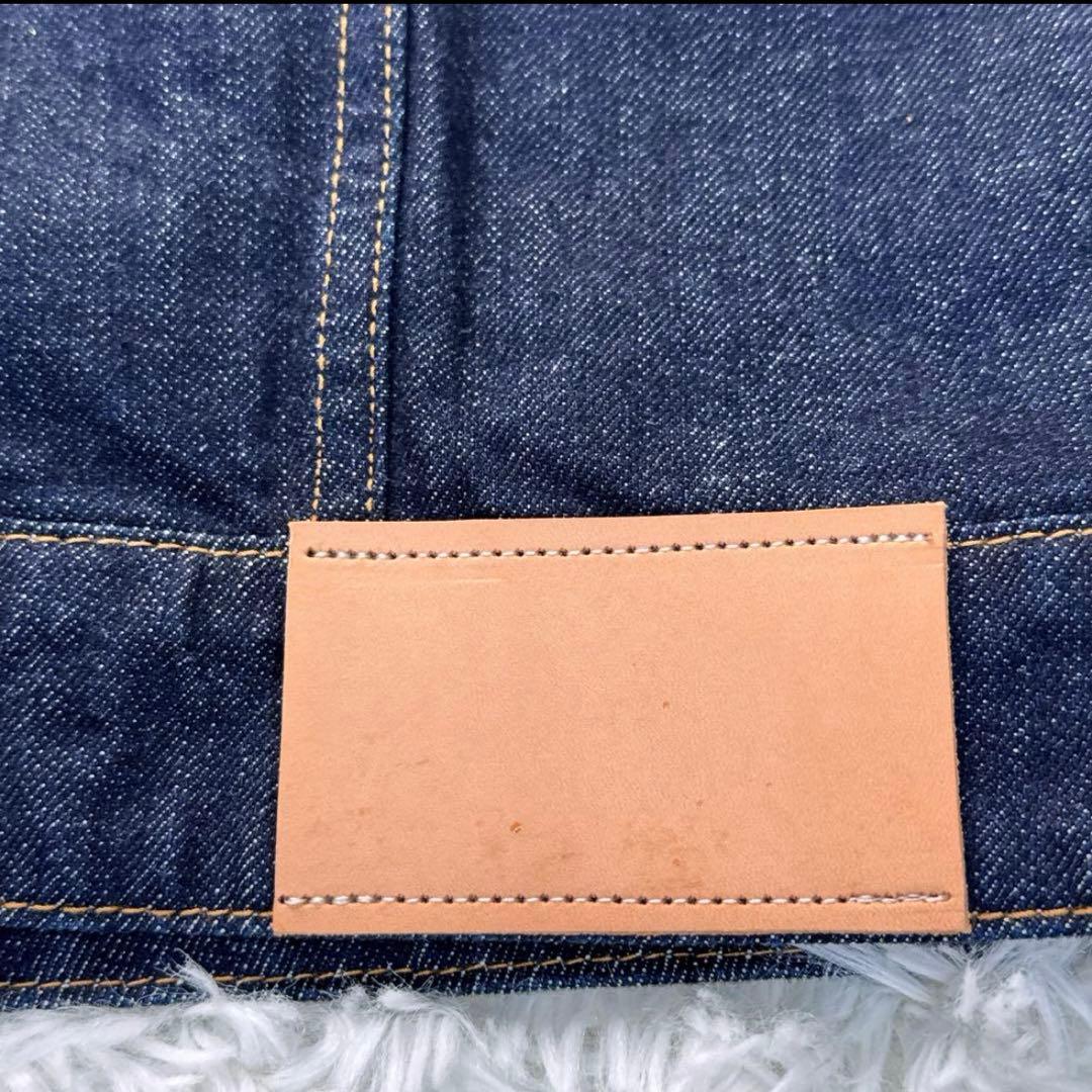 美品✨️si-si-si comfort スタンドカラー デニムジャケット M