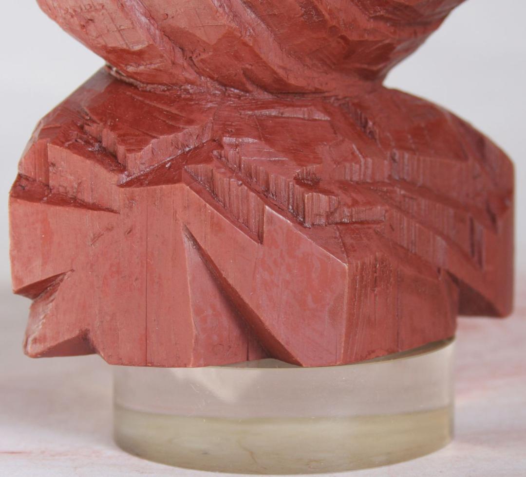 円空仏　愛染明王坐像・猫冠バージョン