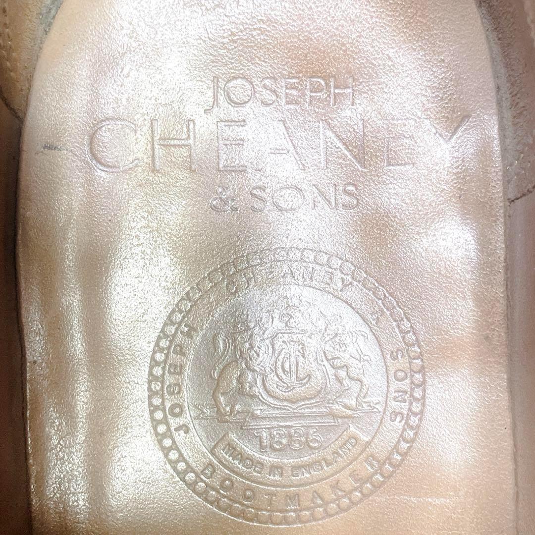 ジョセフチーニー JOSEPH CHEANEY ストレートチップ UK6