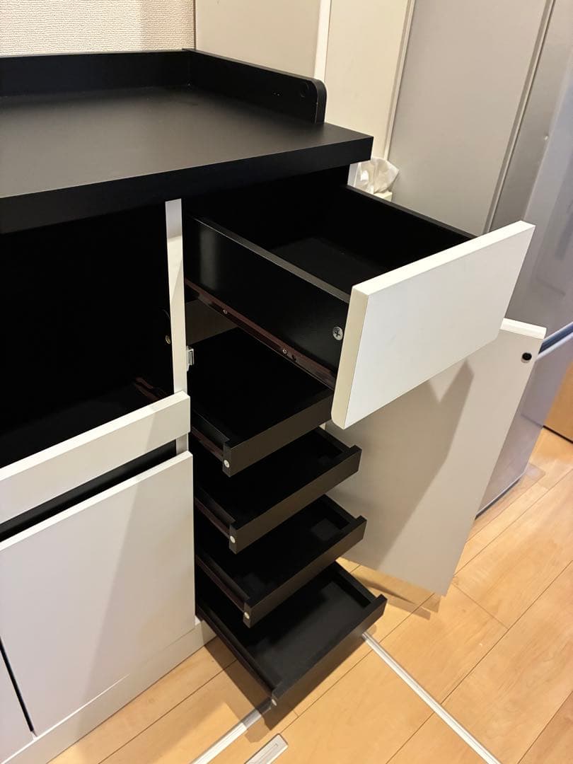 木製食器棚　レンジ台【送料込み】